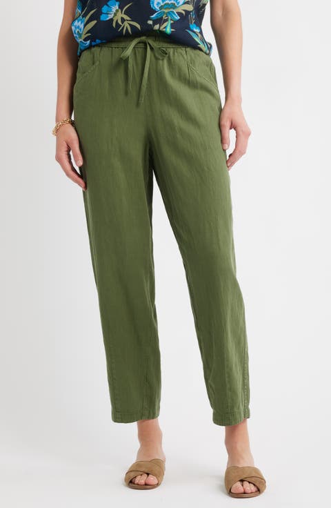 Pull-On Barrel Pants