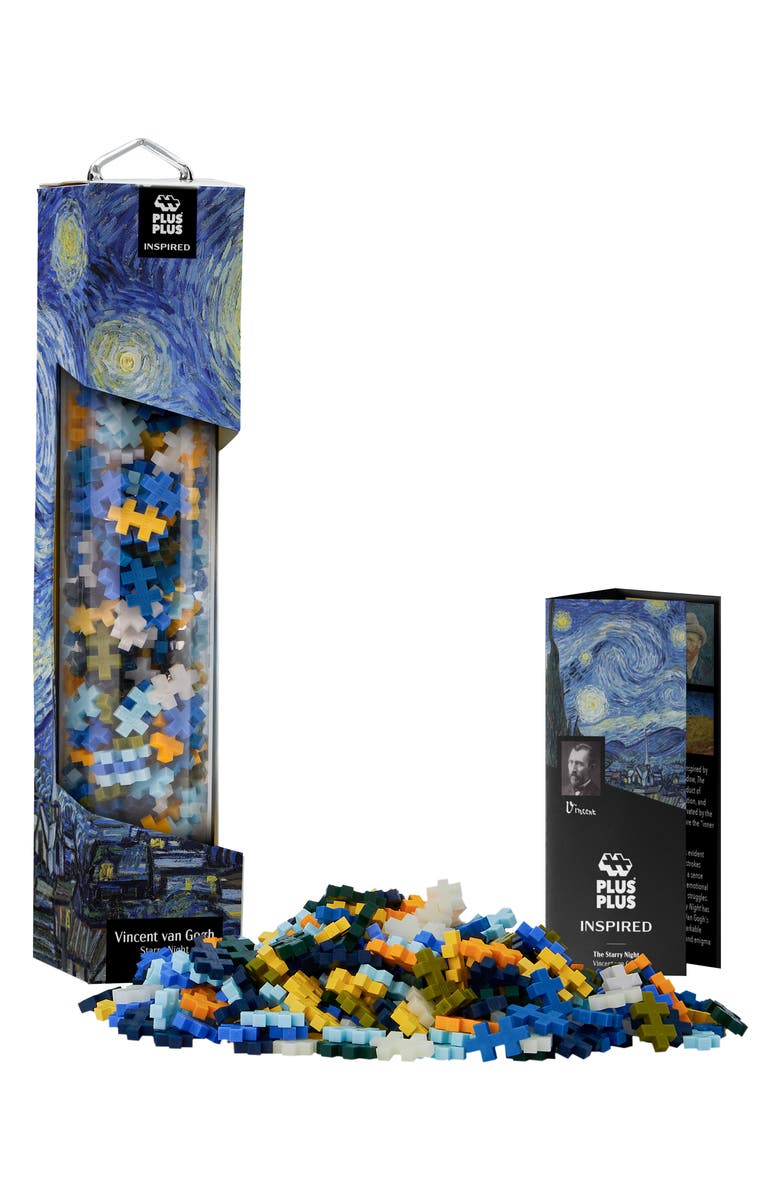 Plus-Plus USA Inspired Van Gogh The Star Play Set, Main, color,