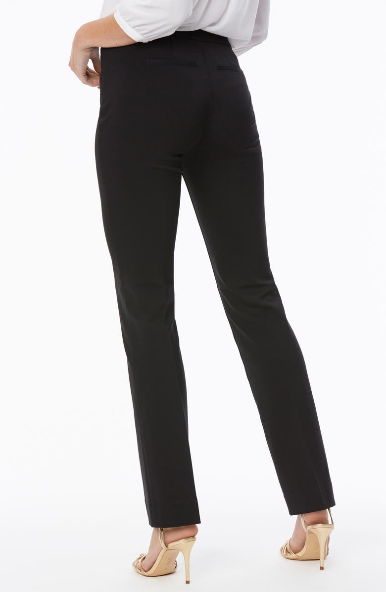 NYDJ Stretch Knit Trousers, Alternate, color, Black