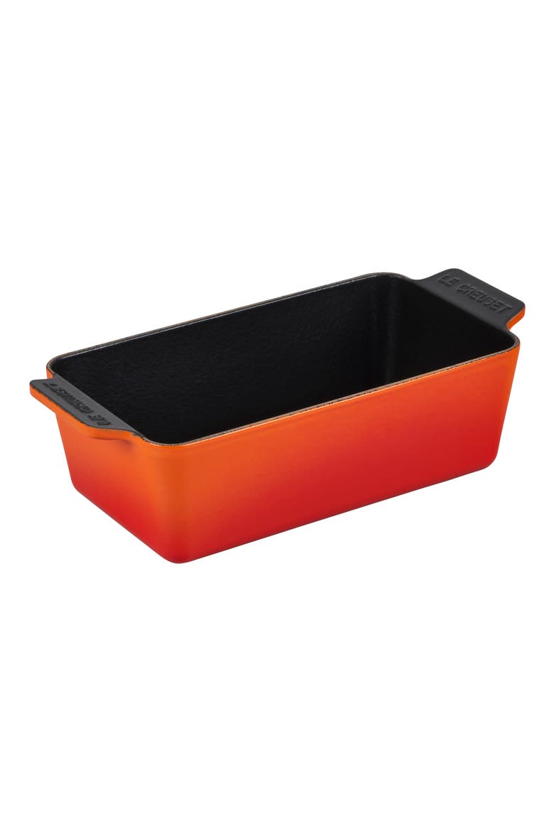 Cast Iron Loaf Pan, Main, color, FLAME