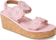 Jack Rogers Kids' Lauren Slingback Platform Wedge Sandal