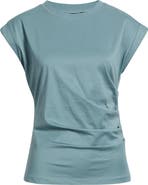 BOSS Epka Strong Shoulder Jersey Top