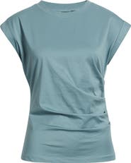 BOSS Epka Strong Shoulder Jersey Top