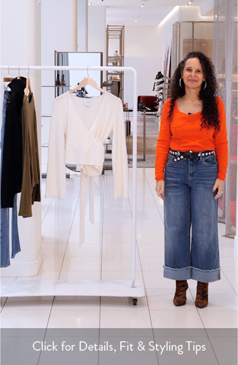 Kylen Wrap Top, sales video thumbnail