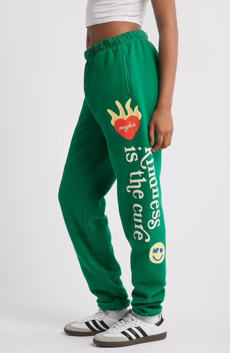 THE MAYFAIR GROUP Kindness is the Cure Sweatpants, Alternate, color, 