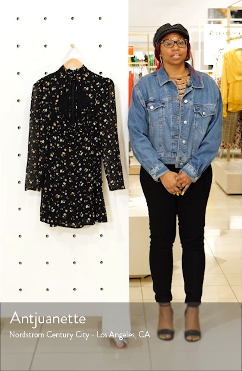 Vivianne Long Sleeve Minidress, sales video thumbnail