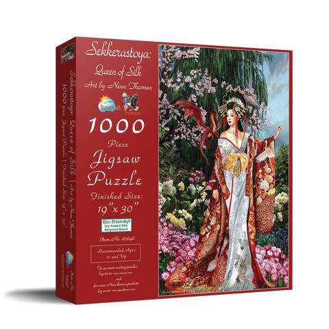 Queen of Silk 1000 piece Jigsaw Puzzle for Adults