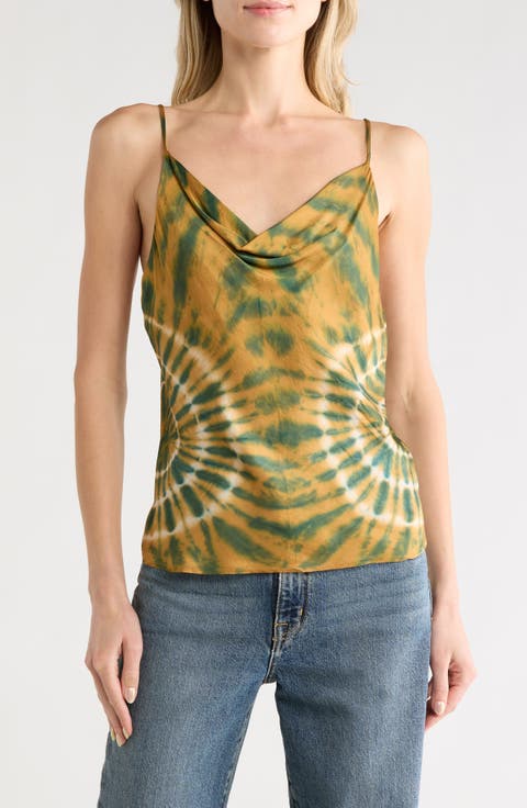 Emmet Cowl Neck Satin Camisole