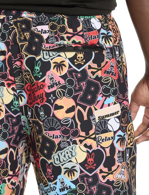 Psycho Bunny Big & Tall Marco Swim Trunks