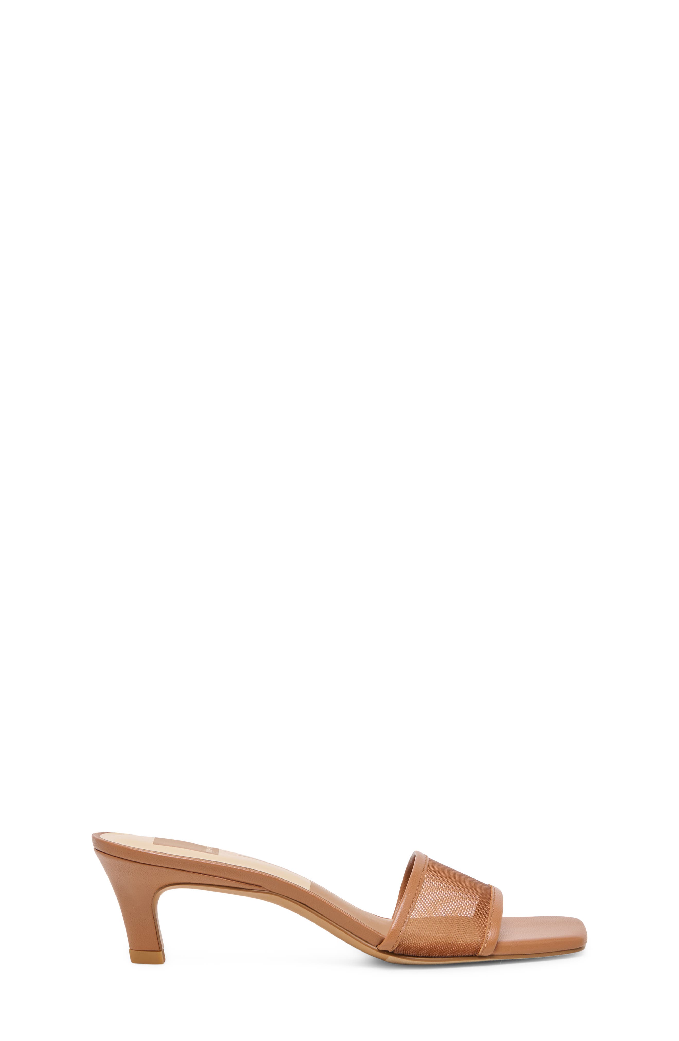 Dolce Vita Rexa Mesh Sandal, Alternate, color, Caramel Mesh