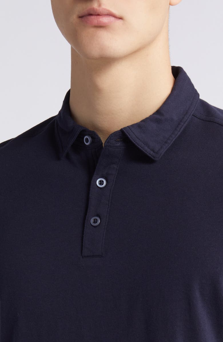 Robert Barakett Orson Cotton Polo, Alternate, color, Dark Caspian