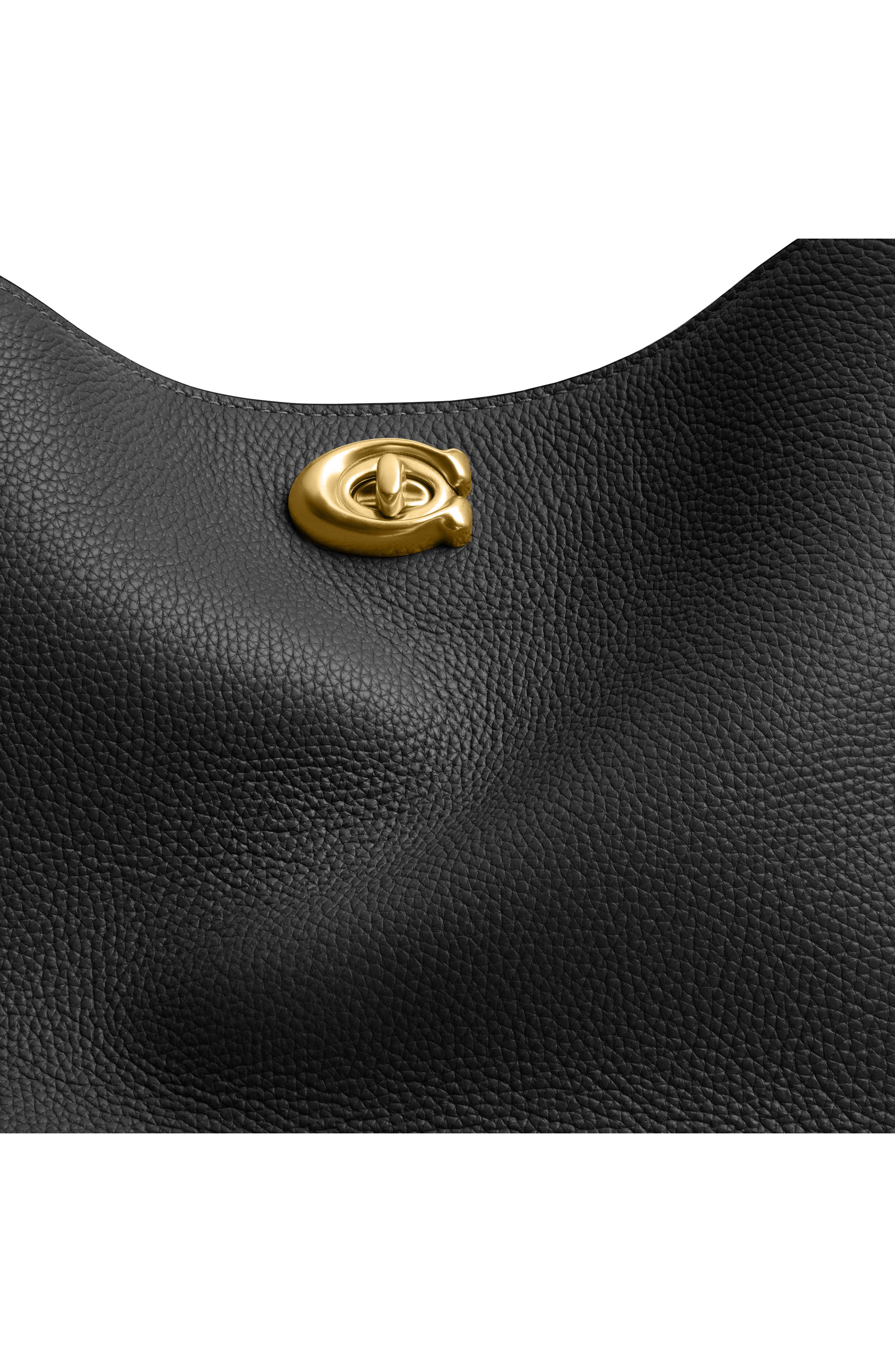 COACH Willow Polished Pebble Leather Shoulder Bag, Alternate, color, 