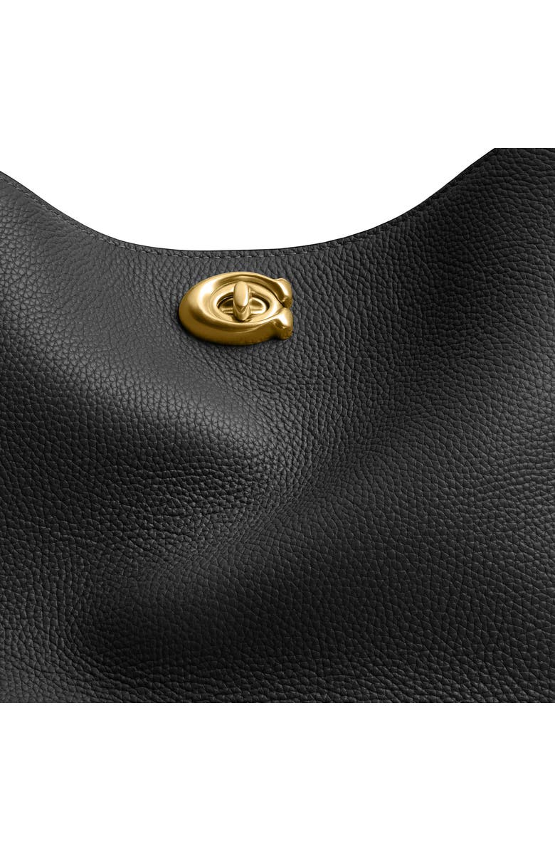 COACH Willow Polished Pebble Leather Shoulder Bag, Alternate, color,