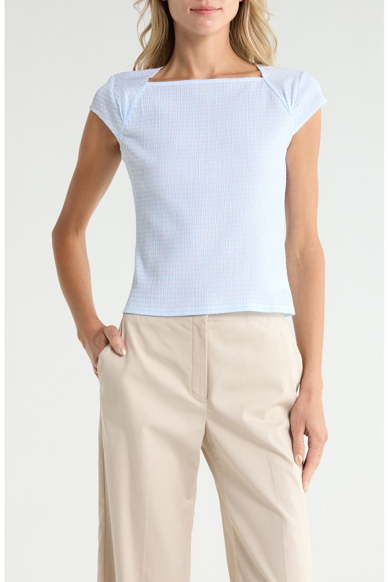Drape Check Top, Main, color, MIST MULTI