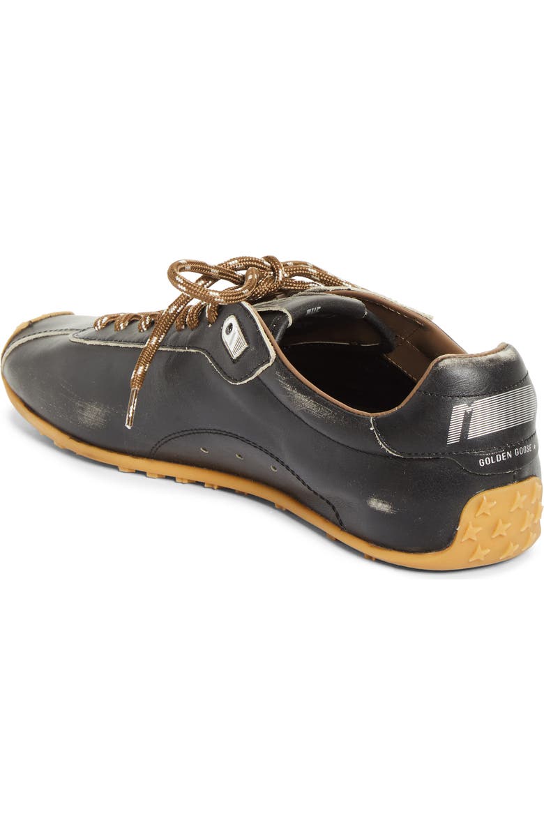 Golden Goose Marathon Speed Sneaker, Alternate, color, Black/ Silver