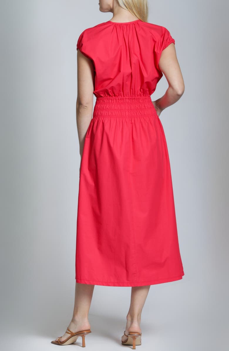 APNY A-Line Midi Dress, Alternate, color, Red
