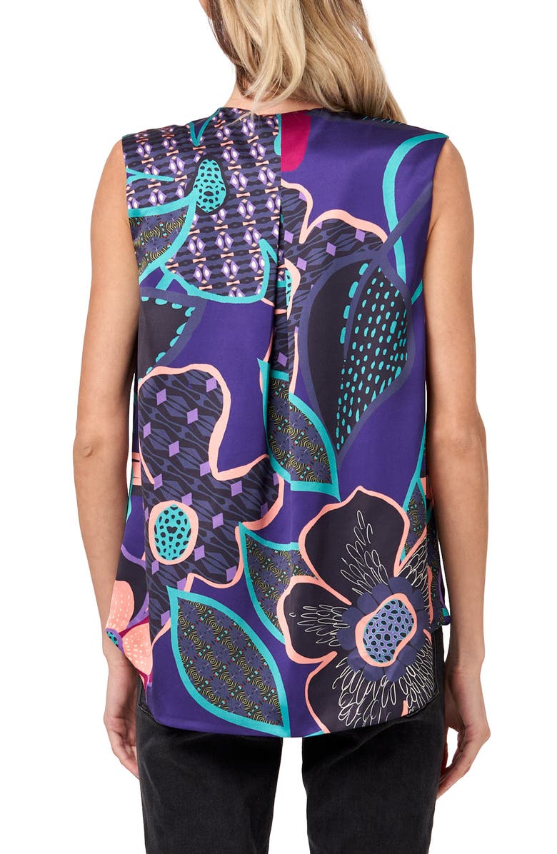 CIEBON Kristi Patterned Shell, Alternate, color, Purple Multi