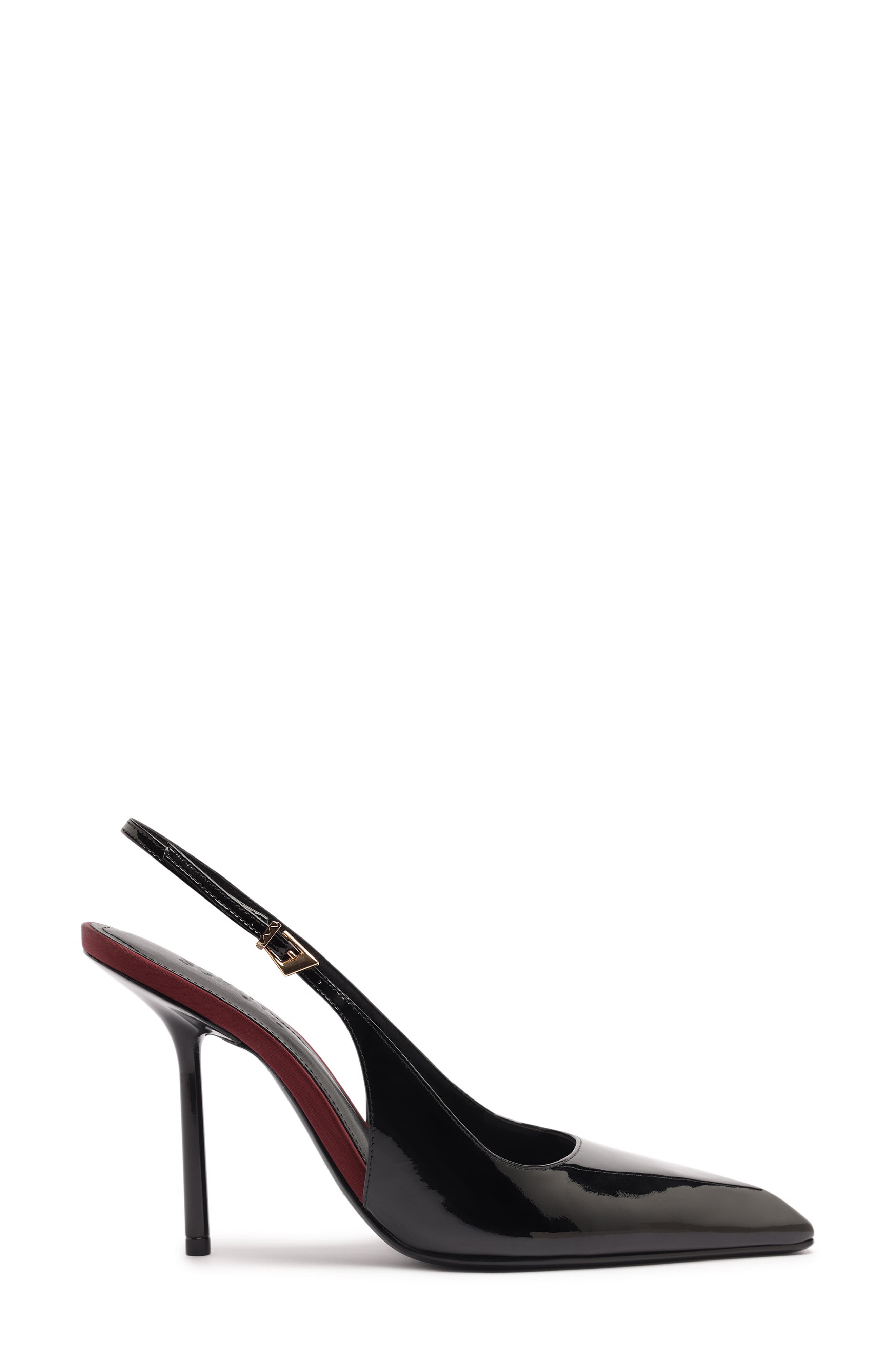 Schutz Leona Slingback Pump, Alternate, color, Black