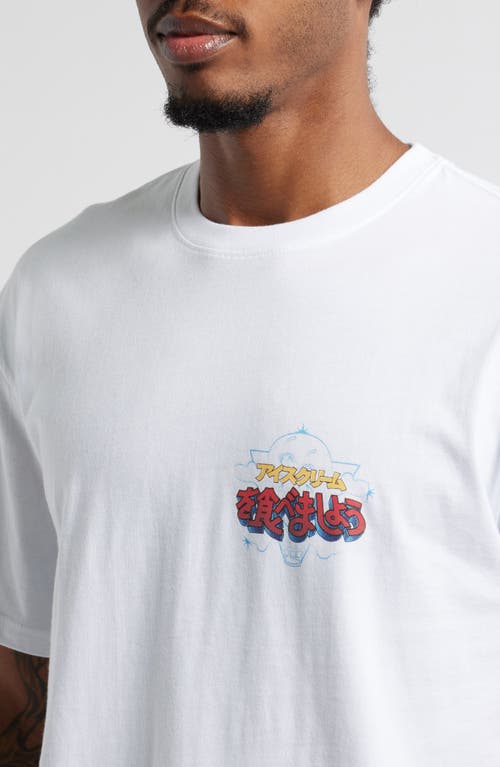 Shop Icecream Let's Have Some Graphic T-shirt In White