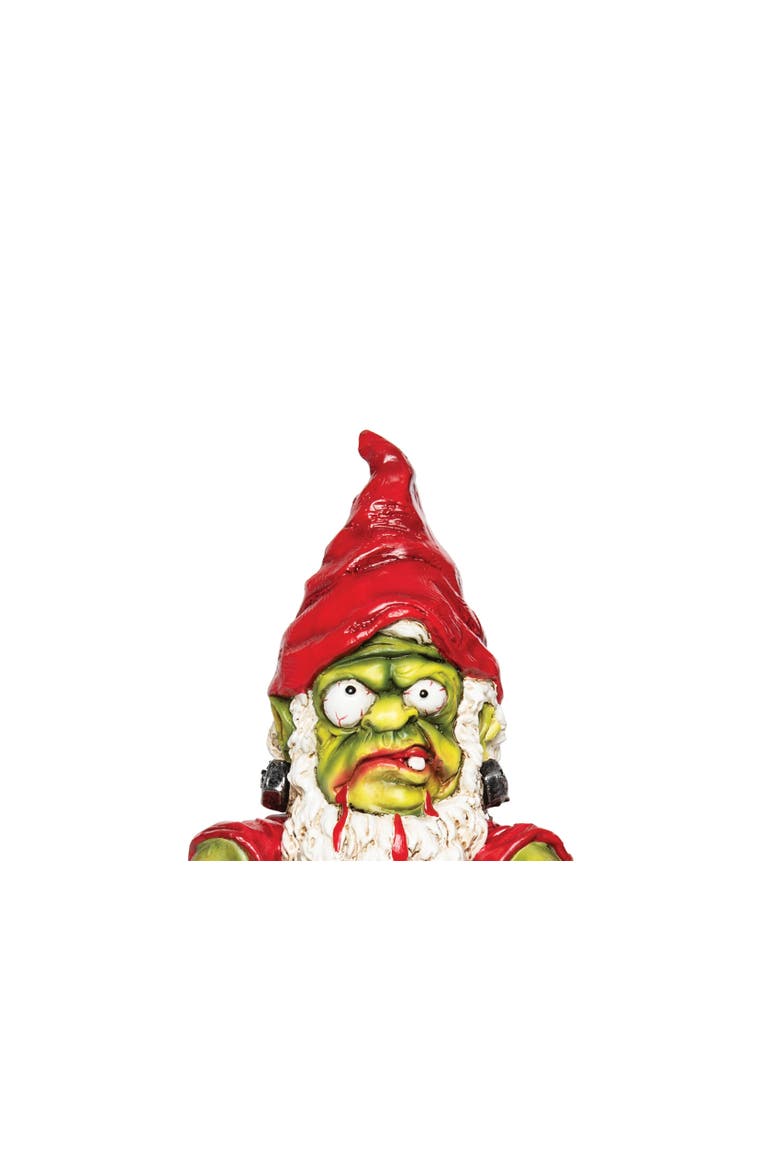 Santa Claus Frankenstein Christmas Decorative Figurine, Alternate, color, Red