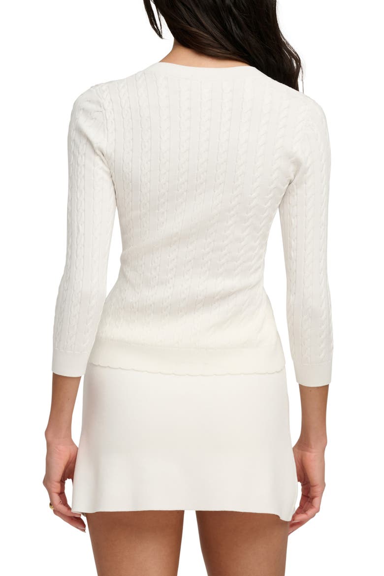 The Keepsake Cardigan, Alternate, color, WHITE