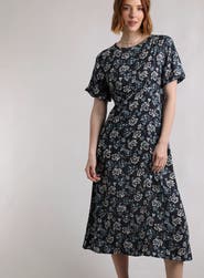 Weird Fish Everly Printed Dress