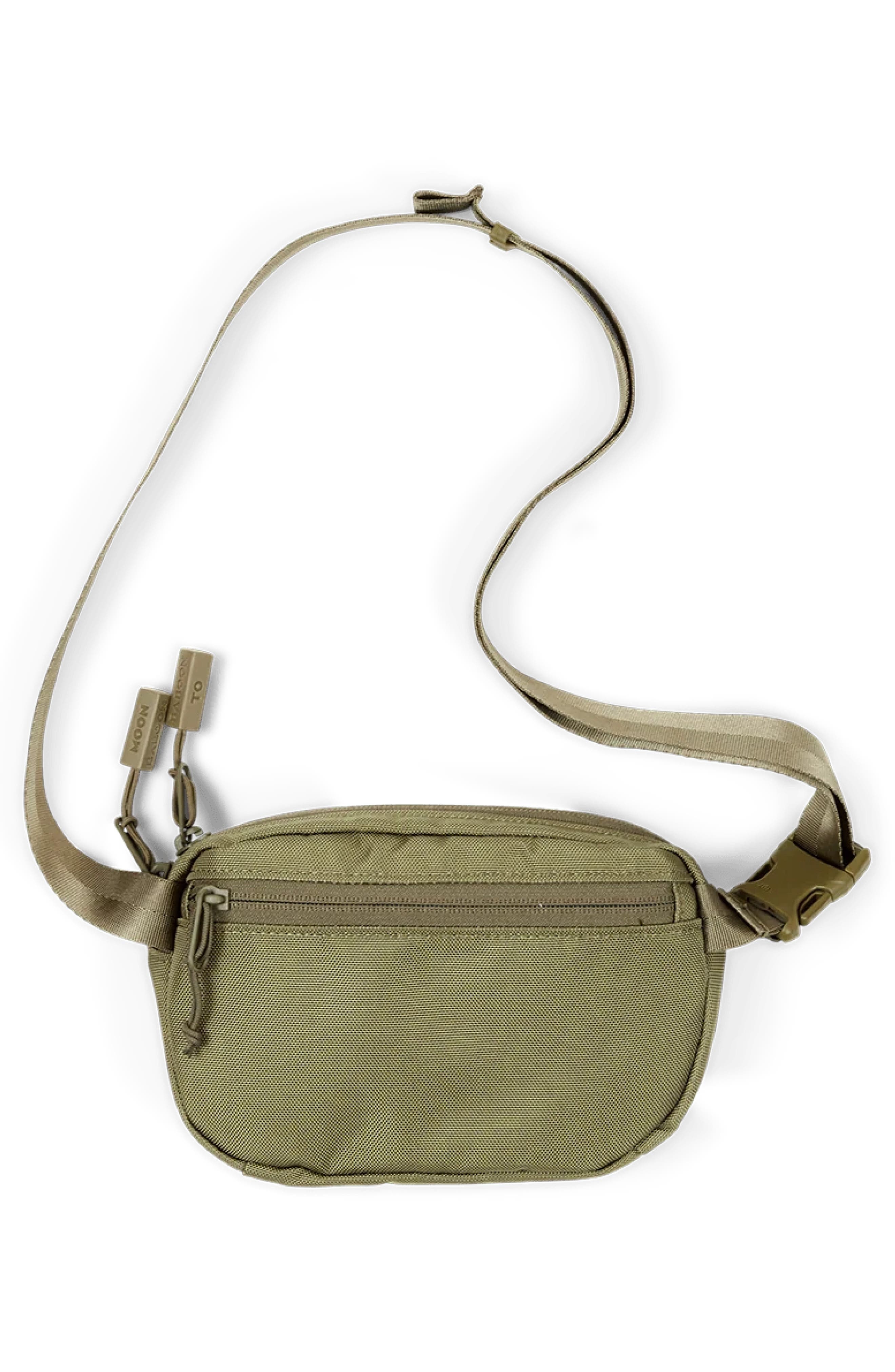 Baboon to the Moon Core Water Resistant Nylon Mini Belt Bag, Alternate, color, Crocodile