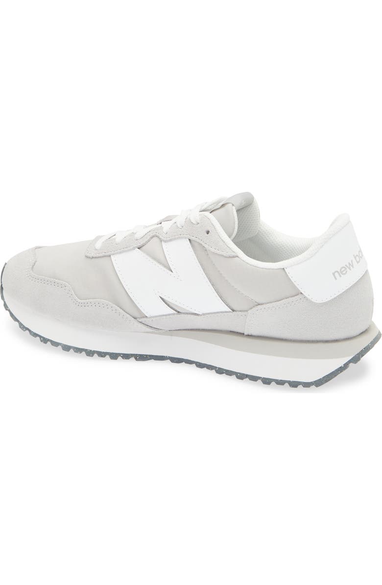 New Balance 237 Sneaker, Alternate, color, Rain Cloud/ Nb White