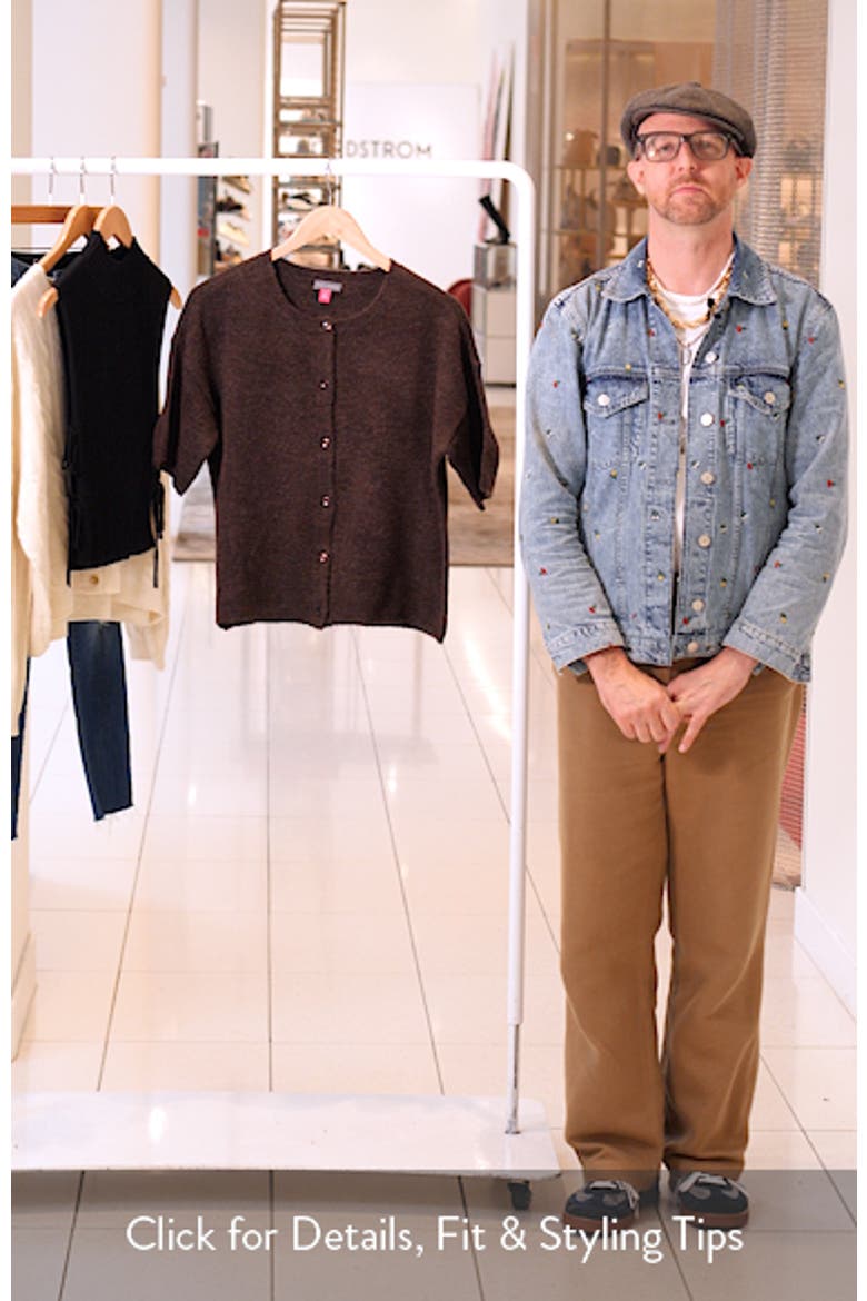 Short Sleeve Cardigan video