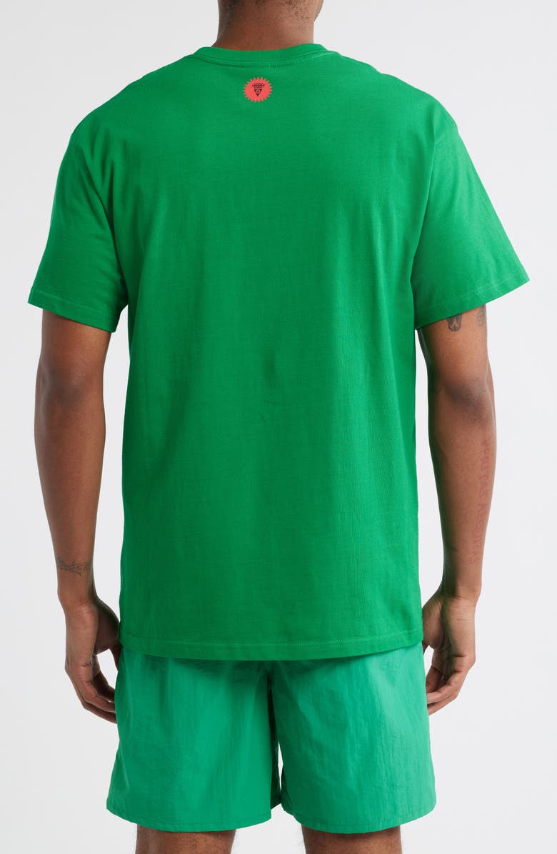 ICECREAM Checker Graphic T-Shirt, Alternate, color, Jolly Green