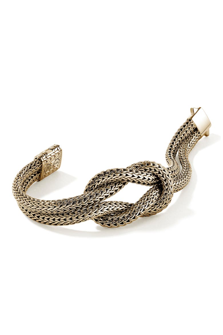 Love Knot Bracelet, 13mm, Alternate, color, GOLD