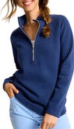 Tommy Bahama New Aruba Stretch Cotton Half Zip Pullover