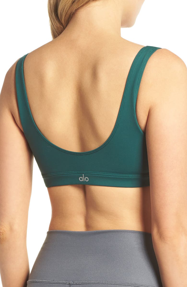 Alo Ambient Sports Bra, Alternate, color,