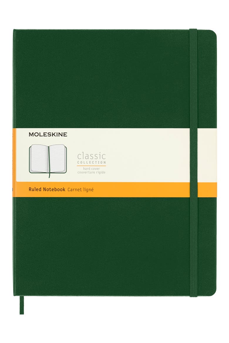 Extra Large Soft Cover Notebook, Main, color, MYRTLE GREEN
