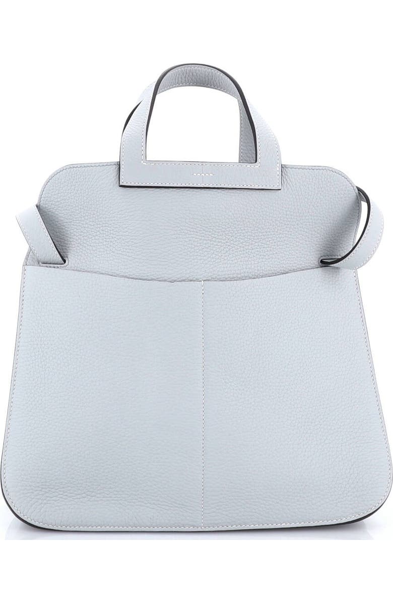 Pre-Owned Hermes Halzan Bag Clemence 31, Alternate, color, Bleu Pale