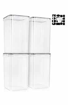 SORBUS 4-Pack Airtight Dry Food Storage Containers