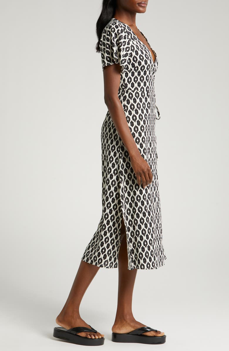 Marine Layer Emlyn Wrap Midi Dress, Alternate, color, 