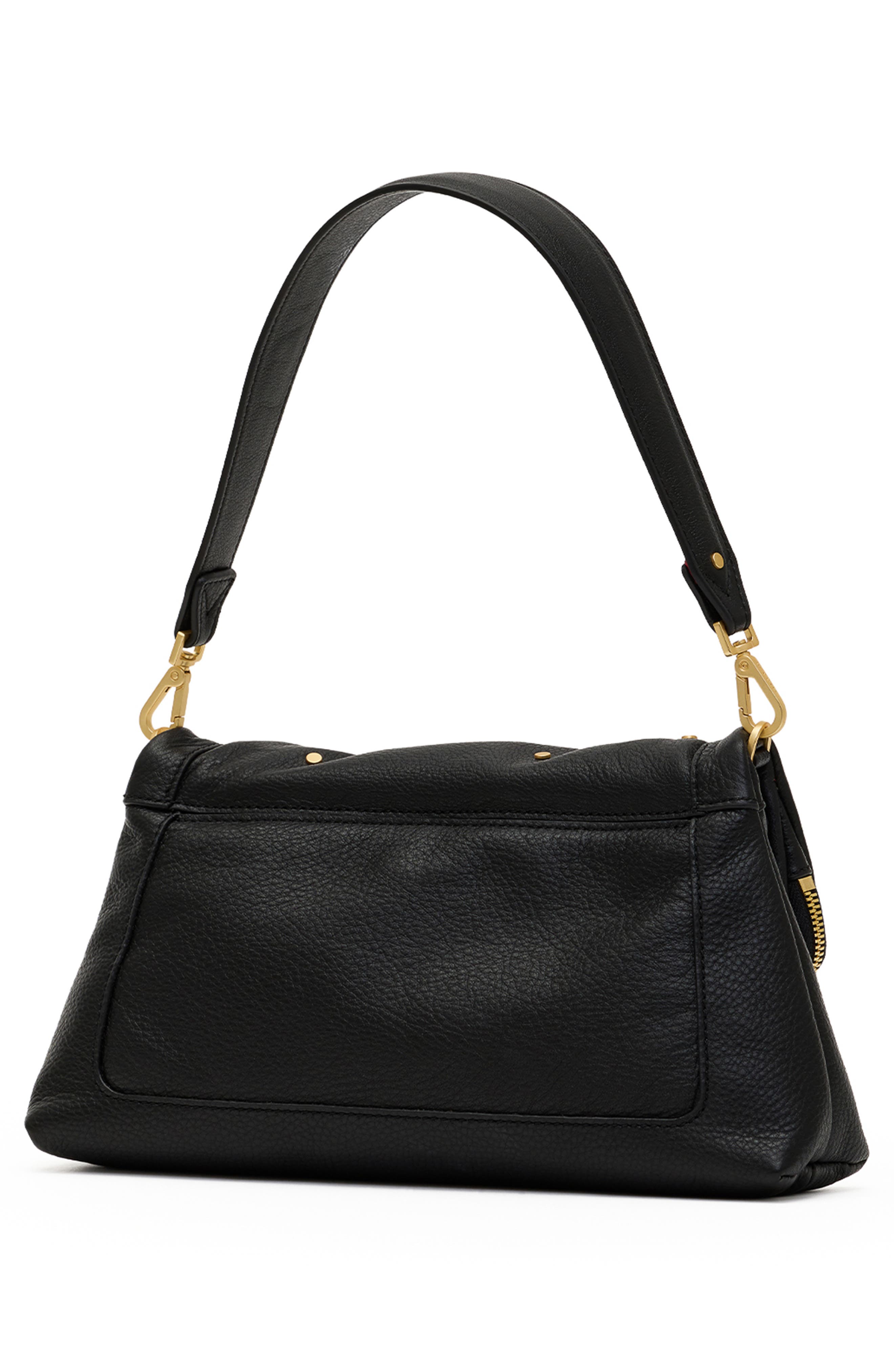 Beverly Medium Leather Shoulder Bag, Alternate, color, STARLIGHT/ BRUSHED GOLD