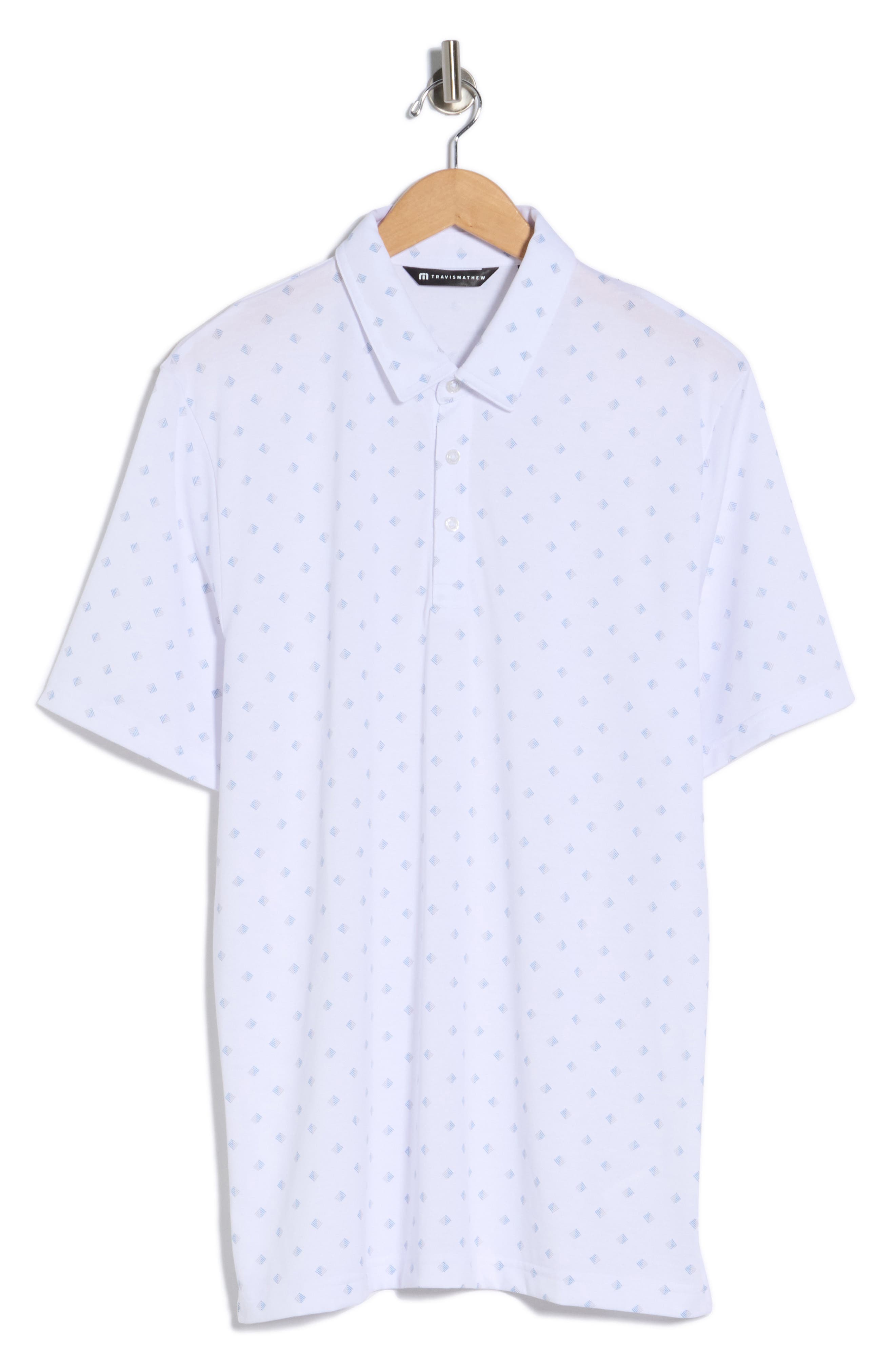 TravisMathew Saturday Night Stay Cotton Blend Polo