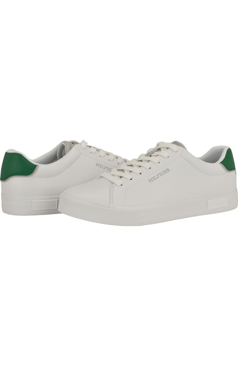 Tommy Hilfiger Rawly Low Top Sneaker, Alternate, color, White/ Green