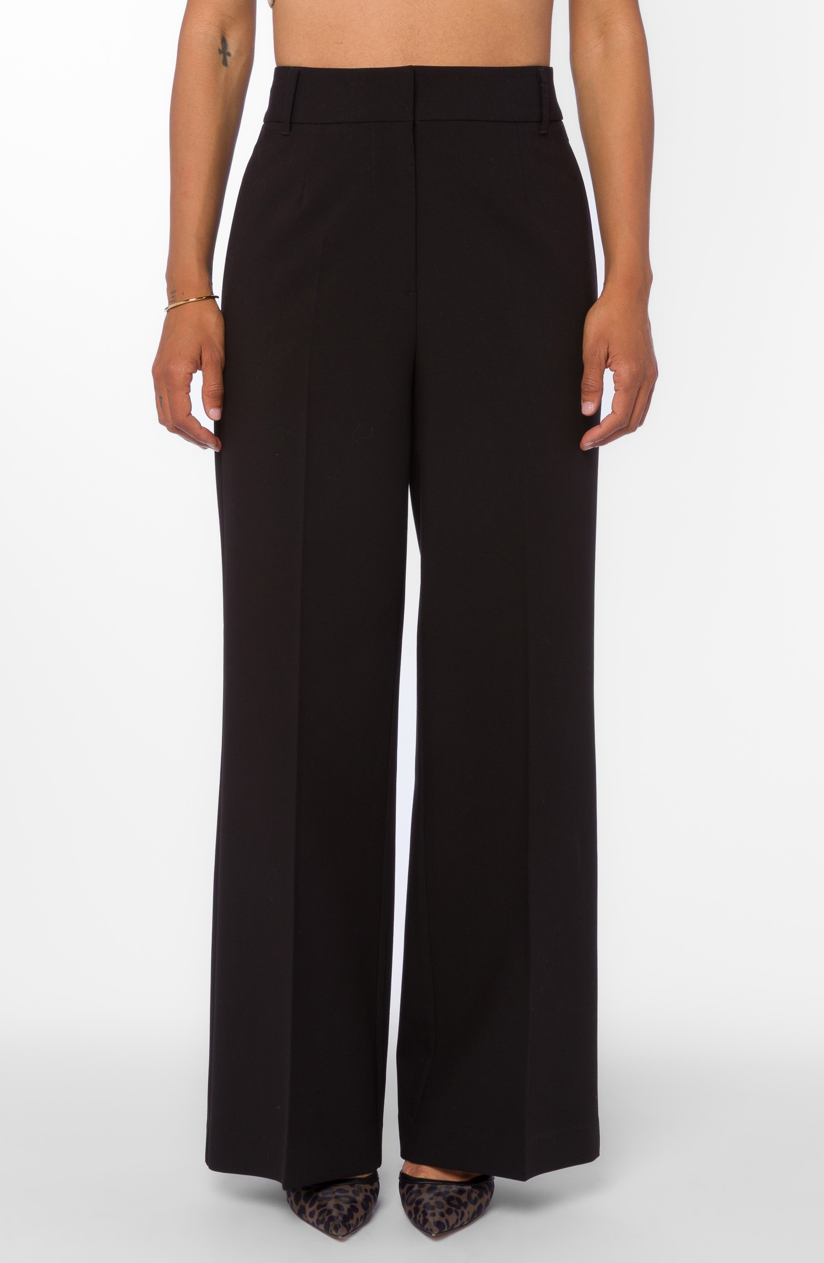 Thatcher Pintuck Wide Leg Pants
