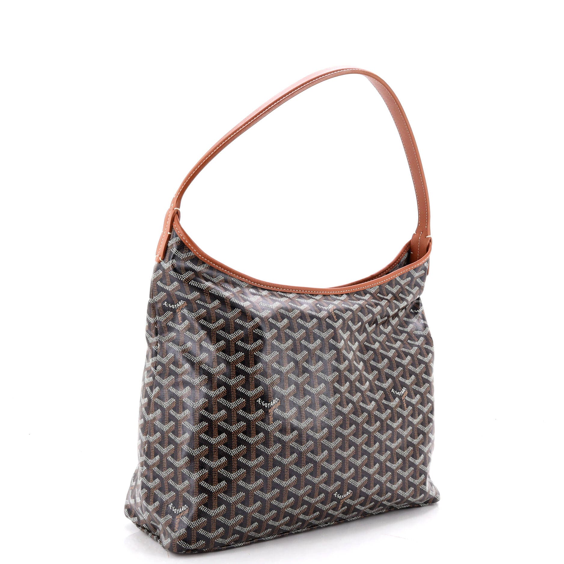 Boheme Hobo Coated Canvas, Alternate, color, Brown
