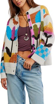 Free People Tulip Whirl Cardigan
