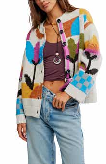 Free People Tulip Whirl Cardigan