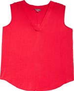 Vince Camuto Rumpled Satin Blouse