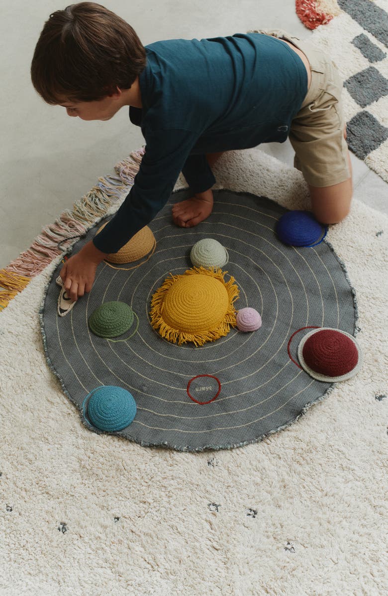 Lorena Canals Solar System Textile Playset, Alternate, color, Grey