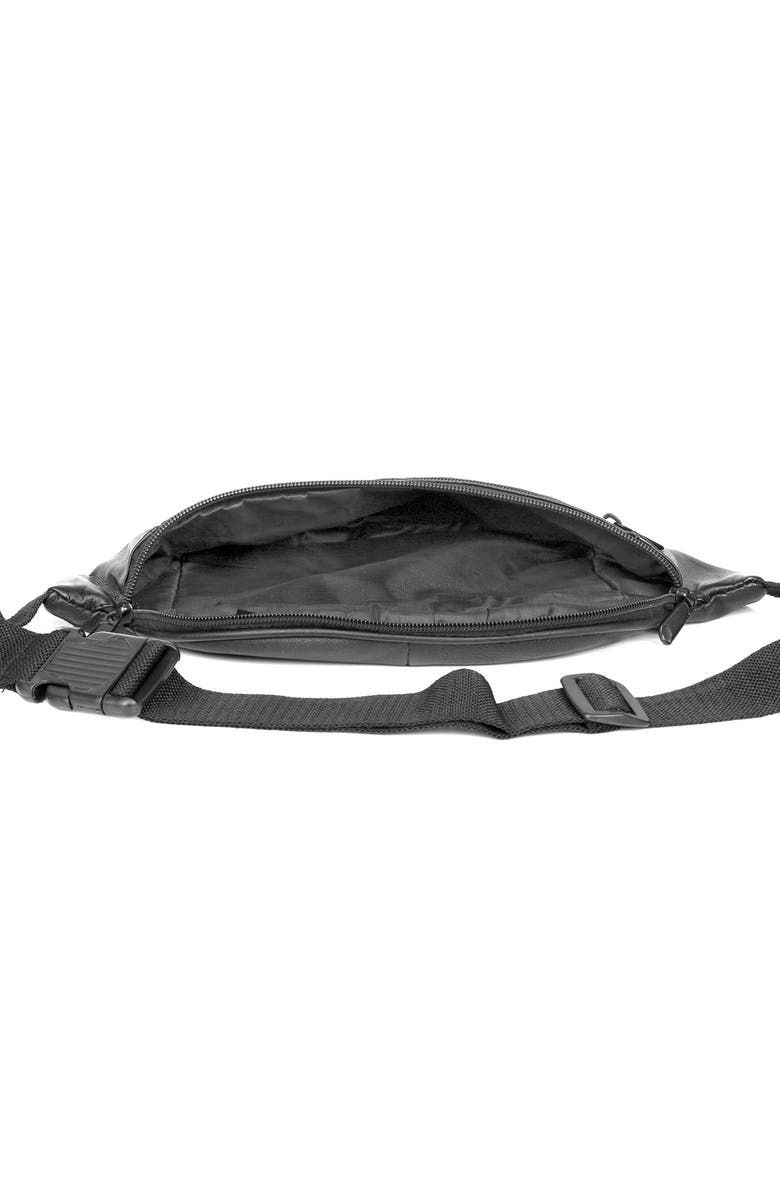 BUXTON 3-Zipper Hip Bag, Alternate, color, 