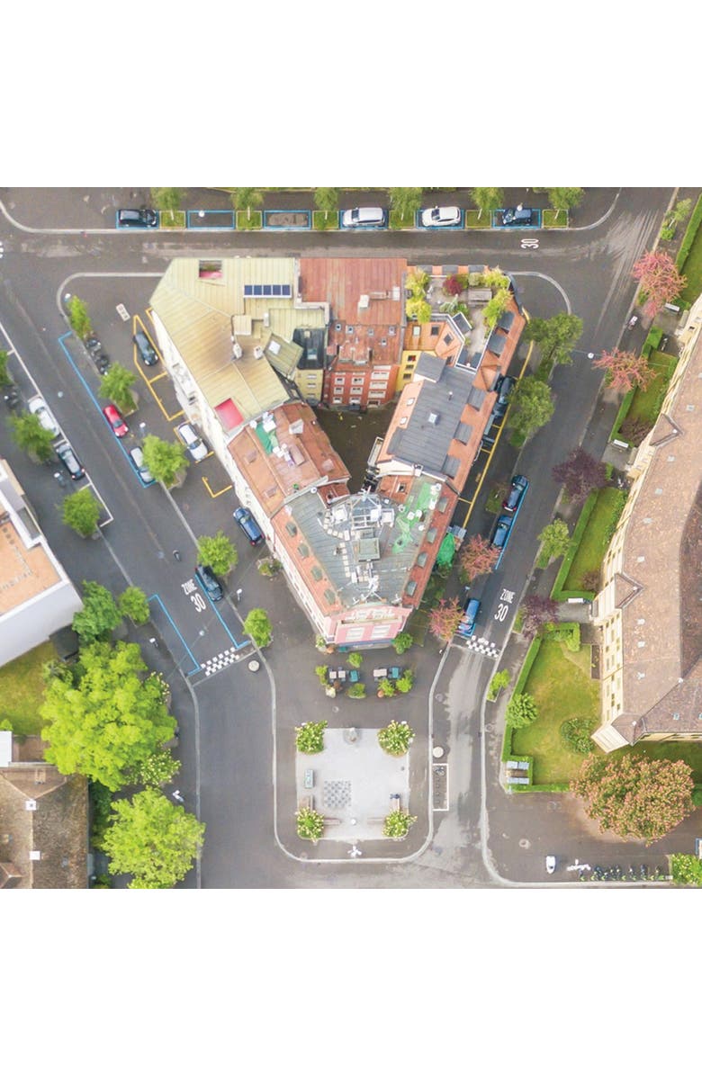 Kaplan Early Learning Company Cityscapes Flotex Hygienic Rug - 5' x 3', Alternate, color, Multicolored