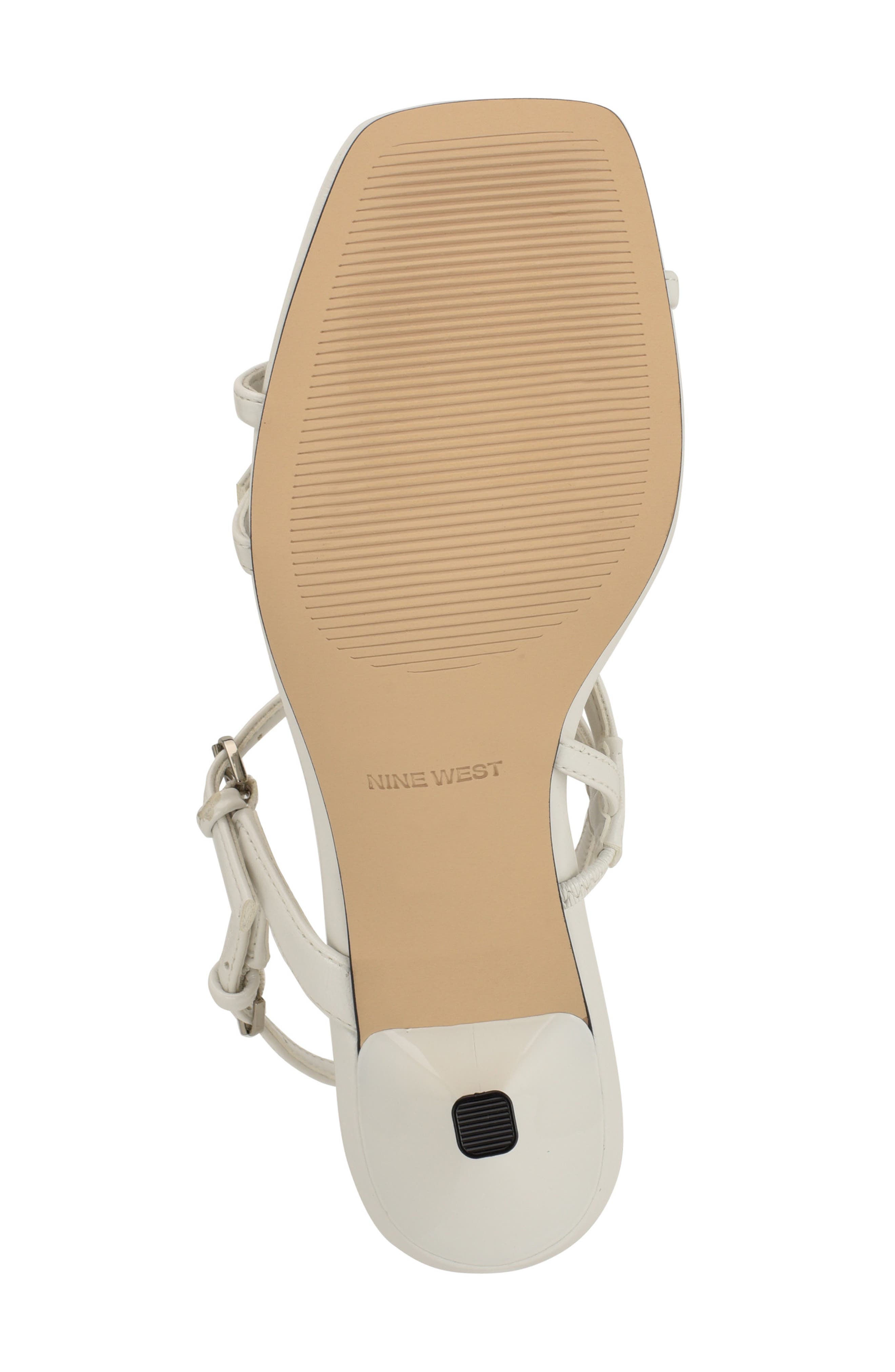 Nine West Hayla Strappy Sandal, Alternate, color, White