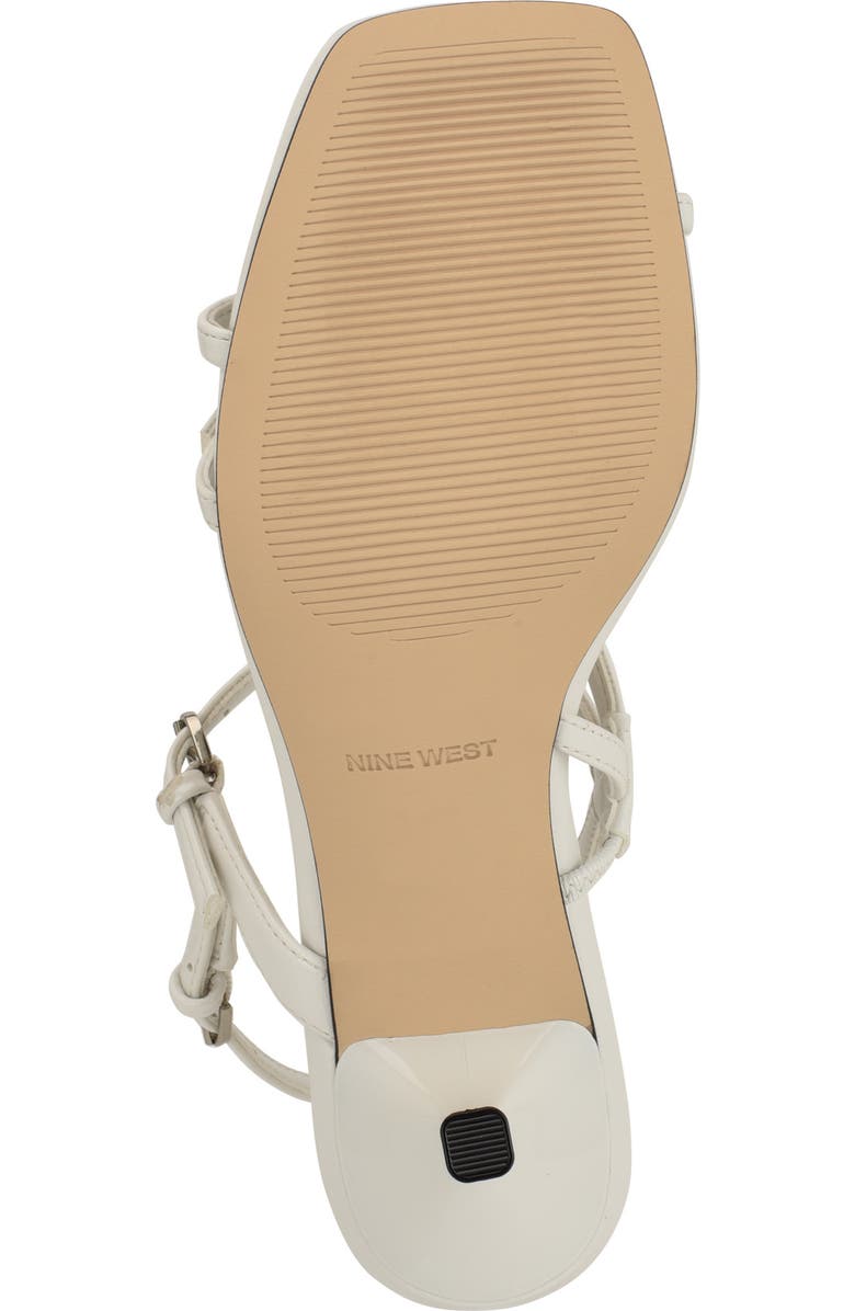 Nine West Hayla Strappy Sandal, Alternate, color, White